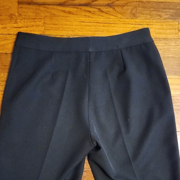 Sandro Ferrone - Roma Black Straight Leg Womens Trousers - Picture 6 of 6